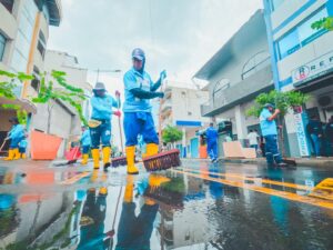 Limpieza, recuperación y orden en la zona regenerada