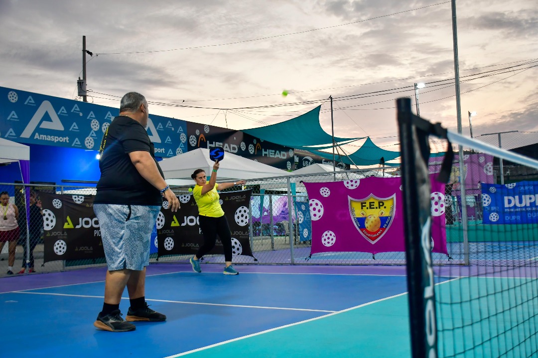 El pickleball sigue creciendo en Portoviejo