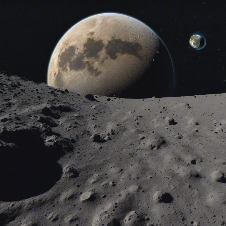 ¿Cómo se originó la Luna?