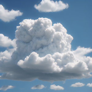 ¿Cuánto pesa una nube?