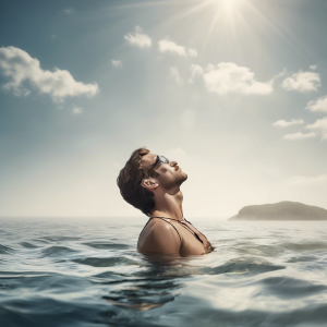 ¿Por qué flotamos en el agua salada?