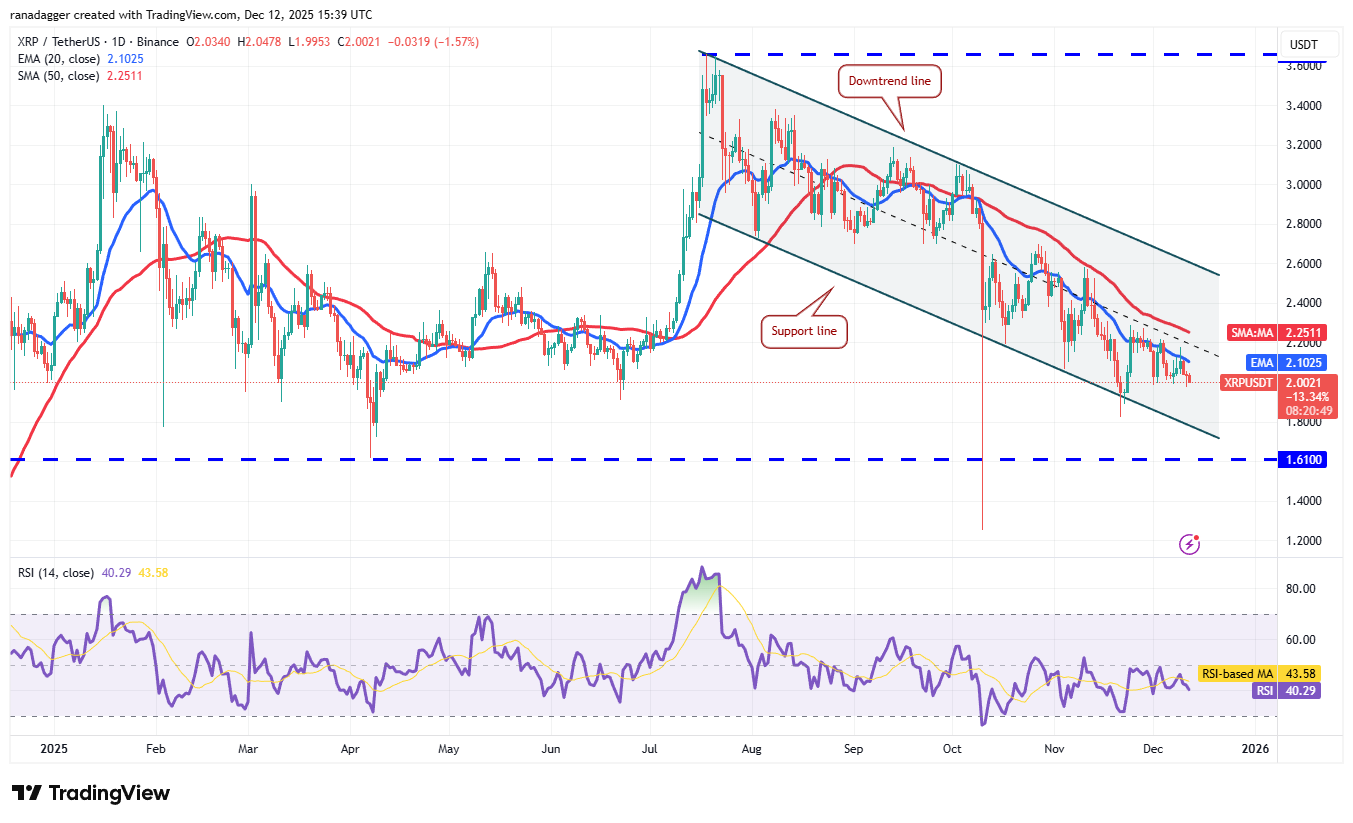 Predicciones de precios del 12 de diciembre: BTC, ETH, BNB, XRP, SOL, DOGE, ADA, BCH, HYPE, LINK Predicciones de precios del 12 de diciembre: BTC, ETH, BNB, XRP, SOL, DOGE, ADA, BCH, HYPE, LINK