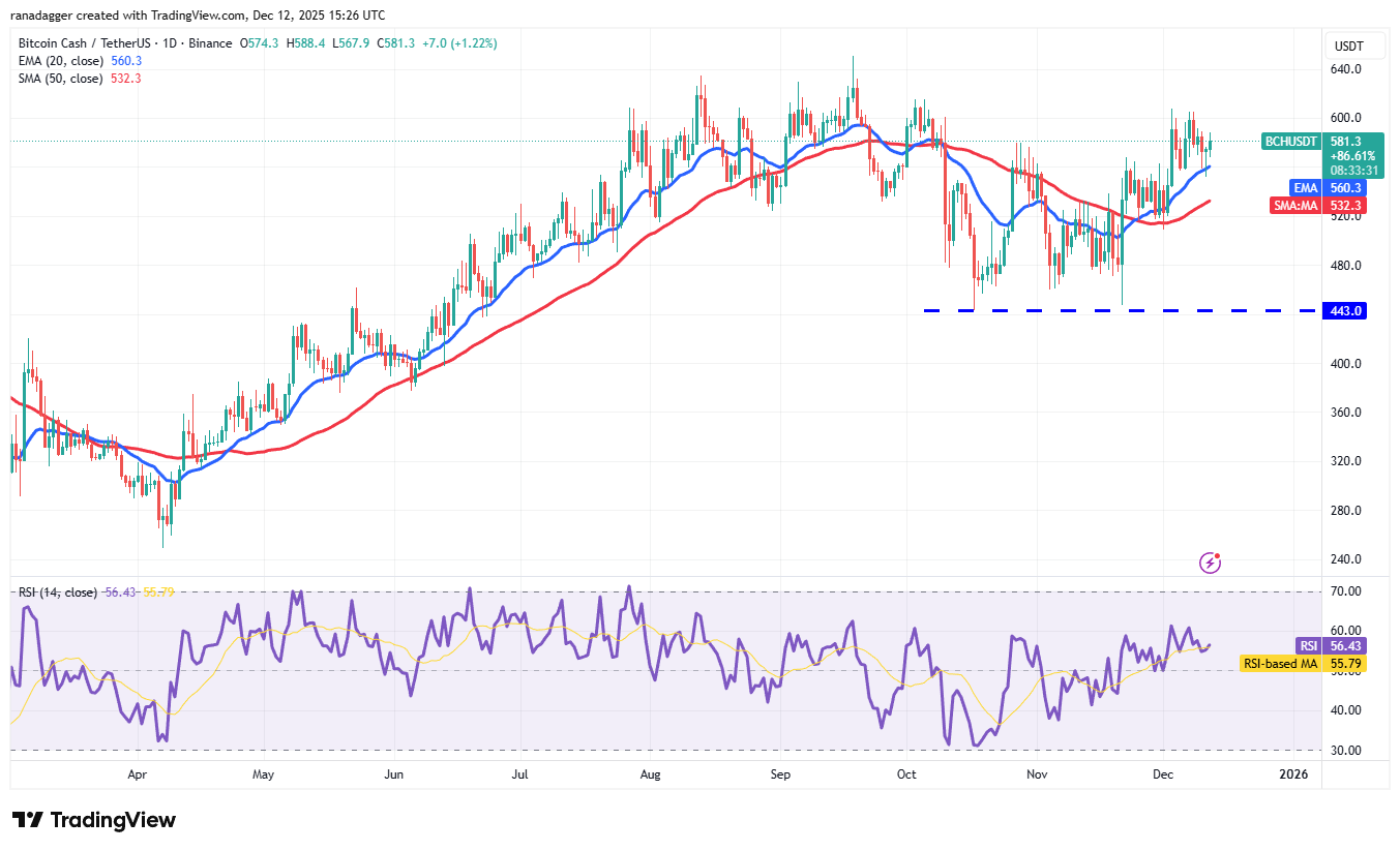 Predicciones de precios del 12 de diciembre: BTC, ETH, BNB, XRP, SOL, DOGE, ADA, BCH, HYPE, LINK Predicciones de precios del 12 de diciembre: BTC, ETH, BNB, XRP, SOL, DOGE, ADA, BCH, HYPE, LINK