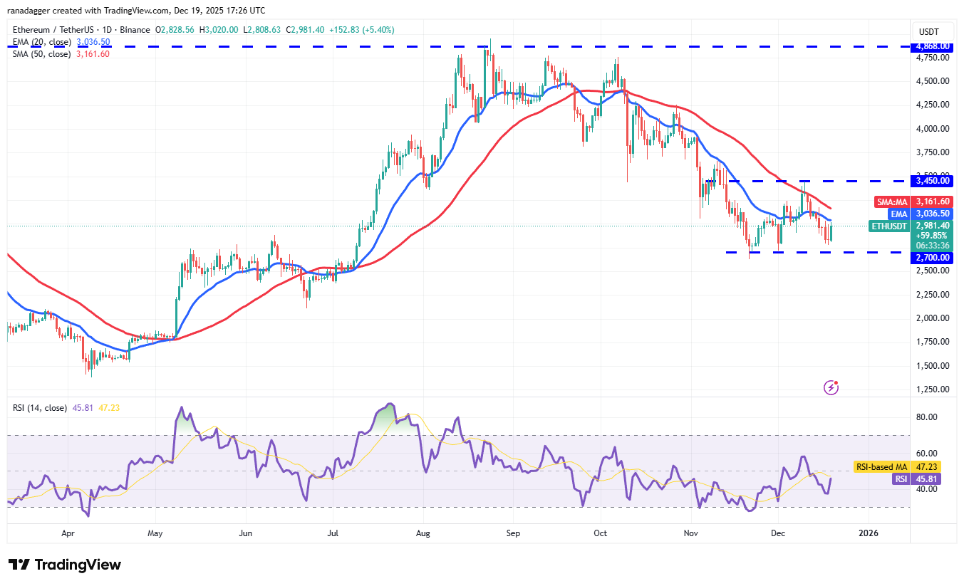 Predicciones de precios del 19 de diciembre: BTC, ETH, BNB, XRP, SOL, DOGE, ADA, BCH, HYPE, LINK Predicciones de precios del 19 de diciembre: BTC, ETH, BNB, XRP, SOL, DOGE, ADA, BCH, HYPE, LINK