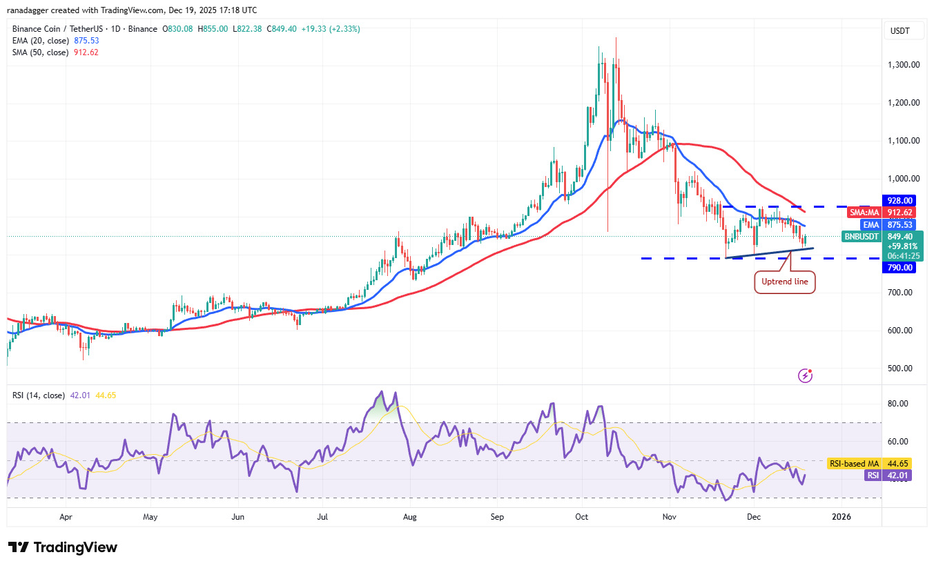 Predicciones de precios del 19 de diciembre: BTC, ETH, BNB, XRP, SOL, DOGE, ADA, BCH, HYPE, LINK Predicciones de precios del 19 de diciembre: BTC, ETH, BNB, XRP, SOL, DOGE, ADA, BCH, HYPE, LINK