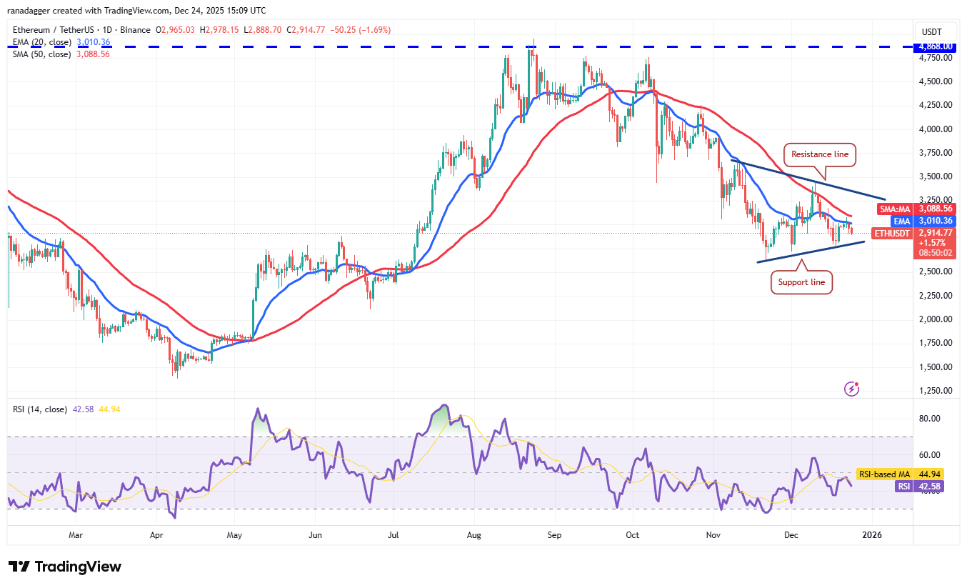Predicciones de precios del 24 de diciembre: BTC, ETH, BNB, XRP, SOL, DOGE, ADA, BCH, LINK, HYPE Predicciones de precios del 24 de diciembre: BTC, ETH, BNB, XRP, SOL, DOGE, ADA, BCH, LINK, HYPE