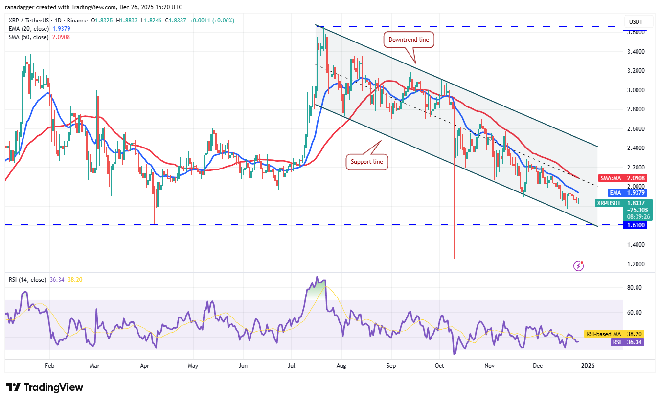 Predicciones de precios al 26/12: BTC, ETH, BNB, XRP, SOL, DOGE, ADA, BCH, LINK, HYPE Predicciones de precios al 26/12: BTC, ETH, BNB, XRP, SOL, DOGE, ADA, BCH, LINK, HYPE