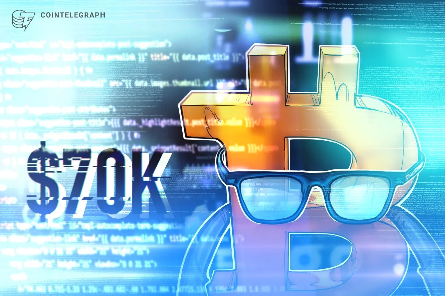 Traders de Bitcoin divididos entre una caída a los 70.000 dólares y un repunte del precio en cuestión de días Cointelegraph