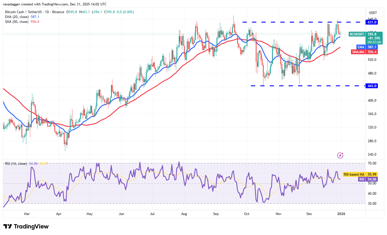 Predicciones de precios al 31/12: BTC, ETH, BNB, XRP, SOL, DOGE, ADA, BCH, LINK, HYPE Predicciones de precios al 31/12: BTC, ETH, BNB, XRP, SOL, DOGE, ADA, BCH, LINK, HYPE