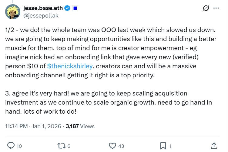 Coinbase apuesta por las stablecoins, Base y el "exchange de todo" para 2026 Coinbase apuesta por las stablecoins, Base y el "exchange de todo" para 2026