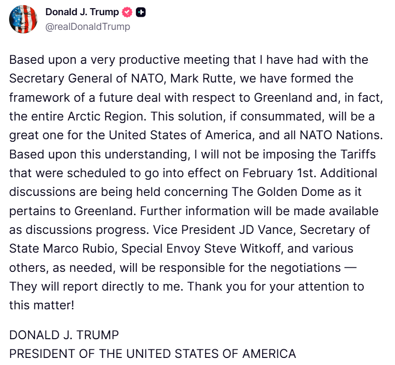 Bitcoin no ofrece "refugio" ante las ambiciones de Trump sobre Groenlandia Bitcoin no ofrece "refugio" ante las ambiciones de Trump sobre Groenlandia