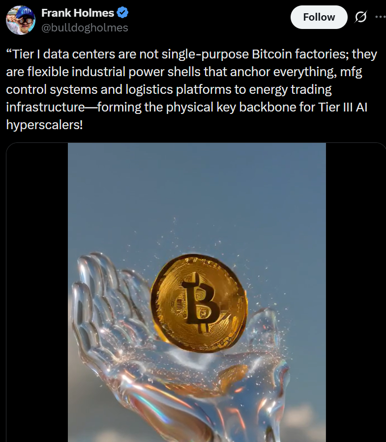 Analista: El verdadero "superciclo" no es de criptomonedas, es de infraestructura de IA Analista: El verdadero "superciclo" no es de criptomonedas, es de infraestructura de IA