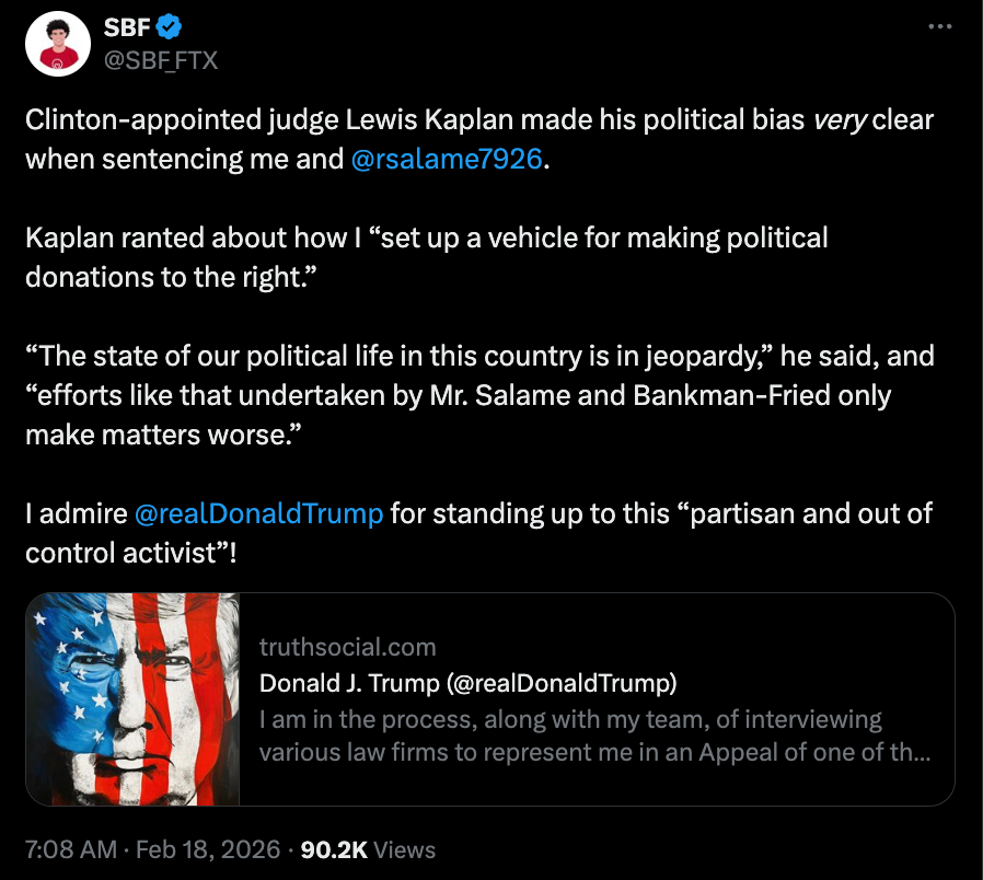 Tribunal fijó un plazo para que EEUU aborde la moción de un nuevo juicio para Sam Bankman-Fried Ley, Juicio, Tribunal, Crímenes, Donald Trump, Sam Bankman-Fried, FTX