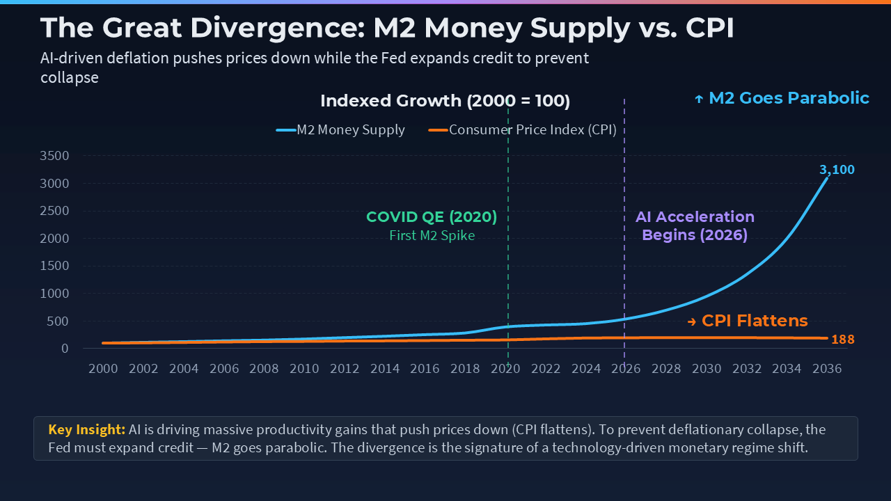 Strive pronosticó un Bitcoin de USD 11M gracias al efecto deflacionario de la IA para 2036 Strive pronosticó un Bitcoin de USD 11M gracias al efecto deflacionario de la IA para 2036
